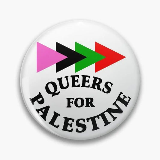 Queers for Palestine Pins