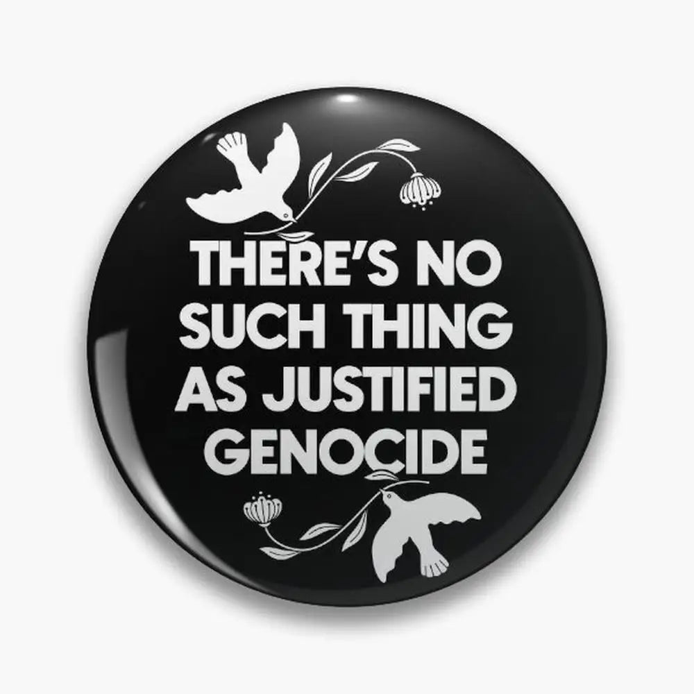 Stop Genocide Palestine Badge