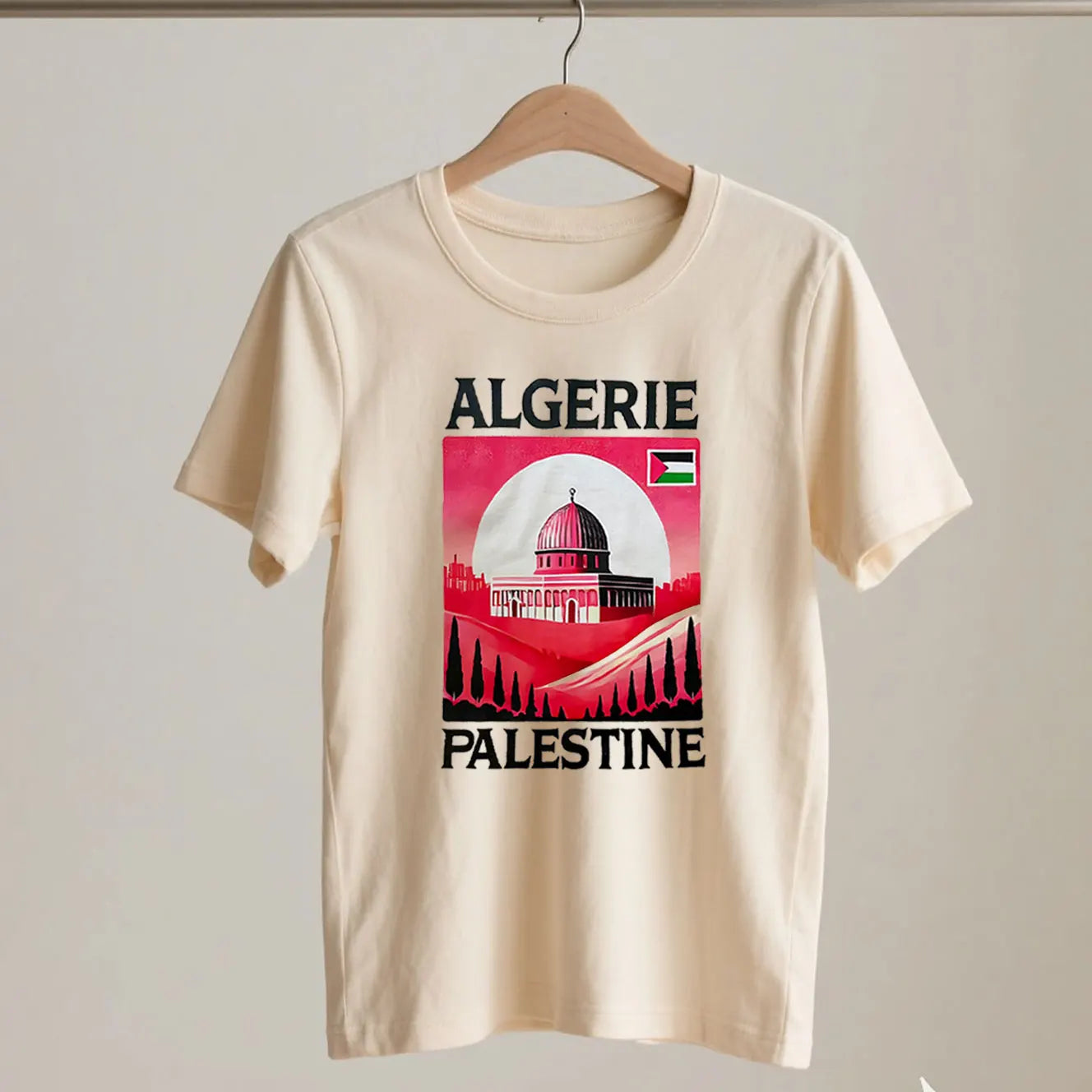 T-shirt Algerie Palestine