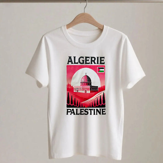T shirt Algerie Palestine