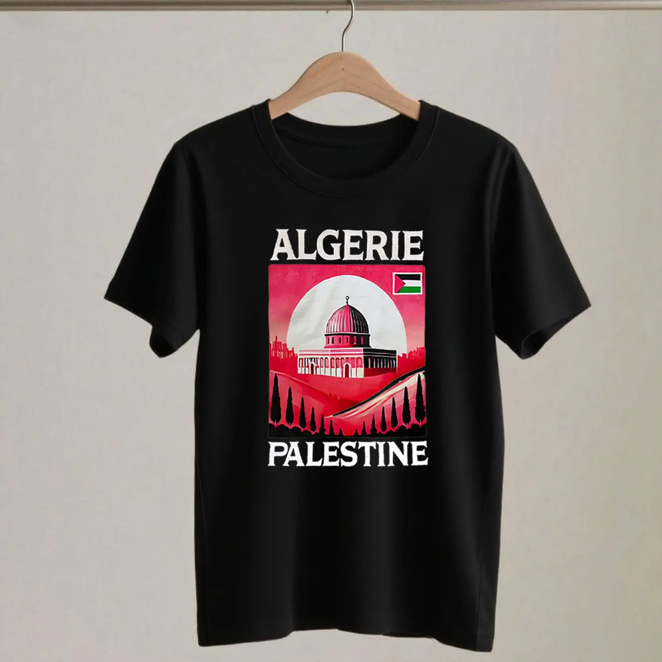 Tee shirt Algerie Palestine