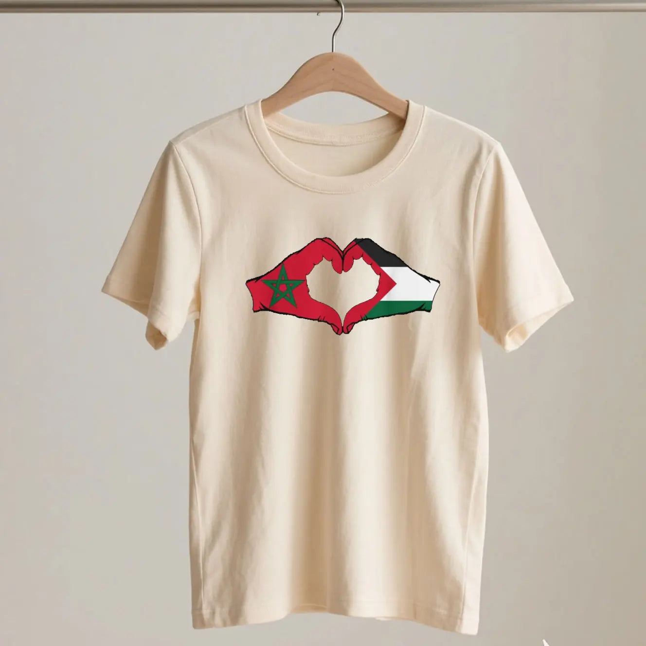 T Shirt Maroc Palestine