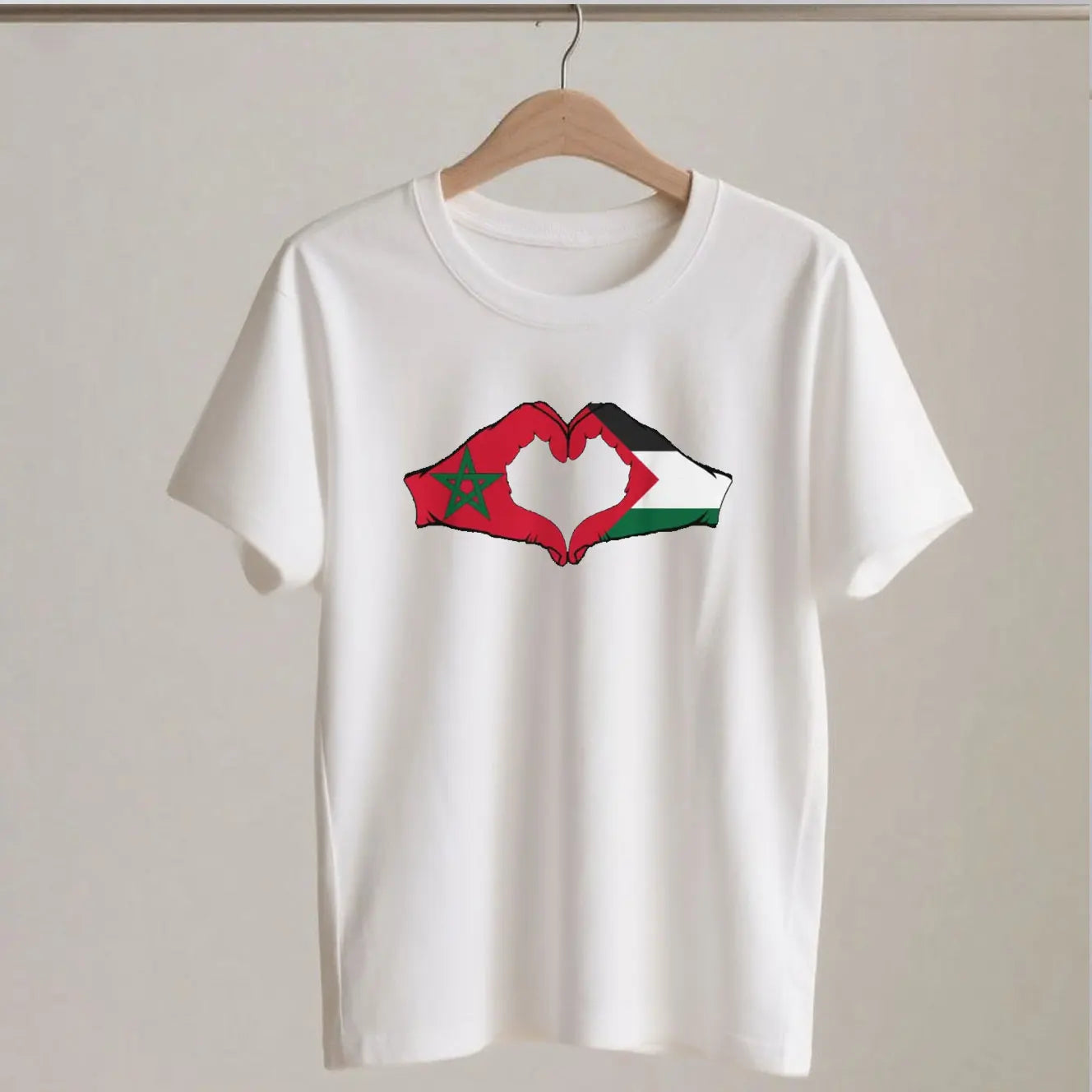 T Shirt Maroc Palestine