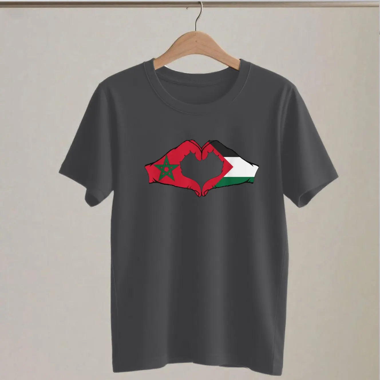T Shirt Palestine Maroc