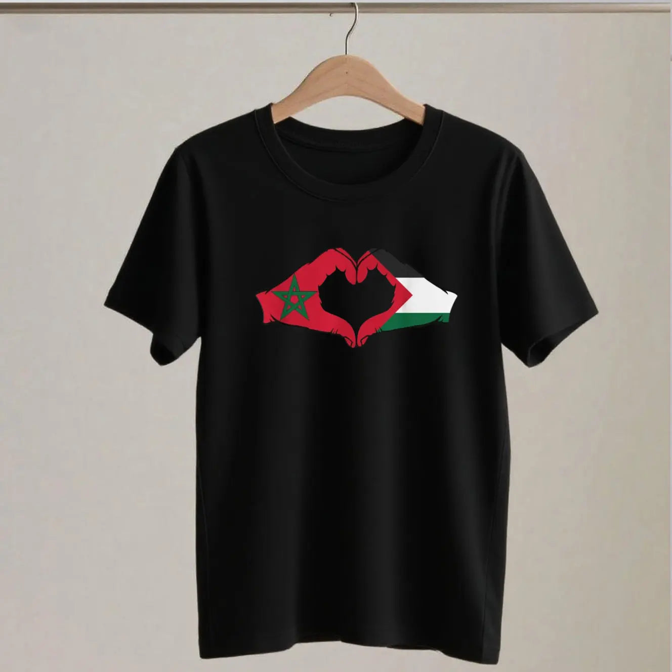 T Shirt Maroc Palestine