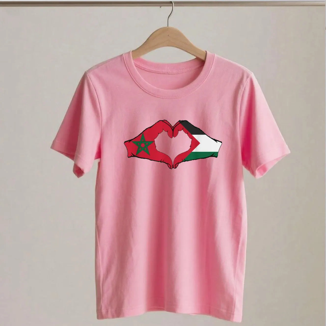 Tee Shirt Maroc Palestine