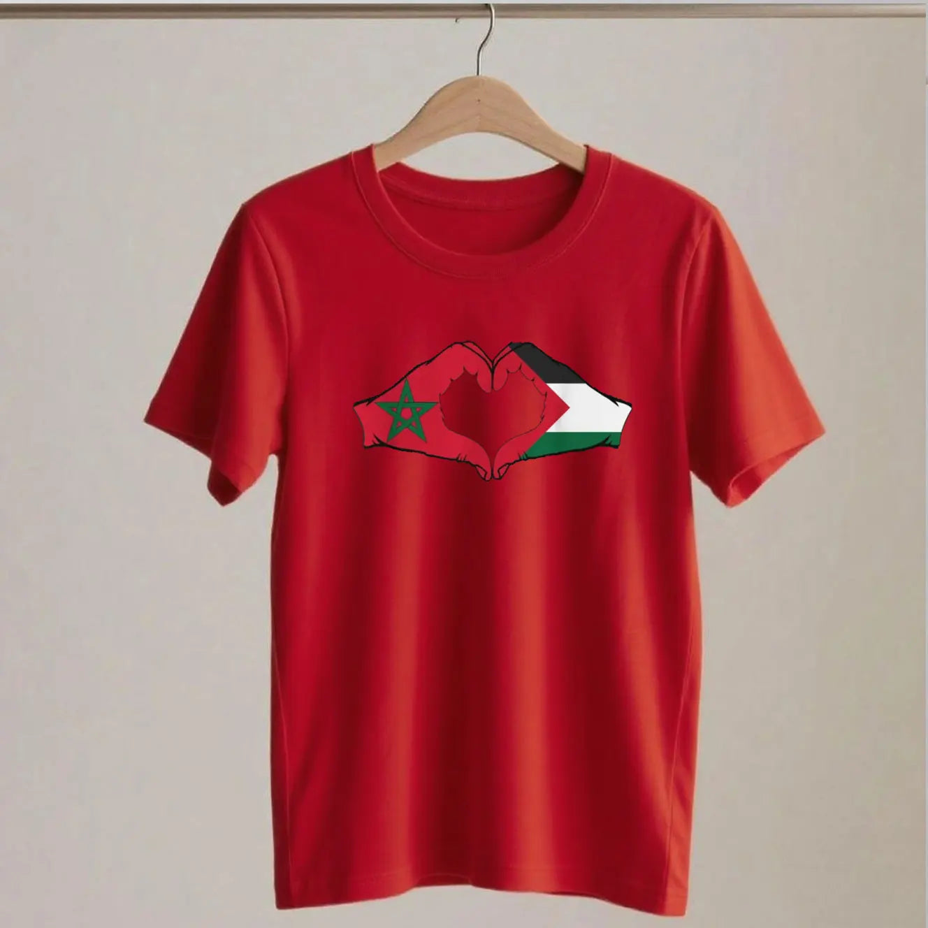 T Shirt Maroc Palestine