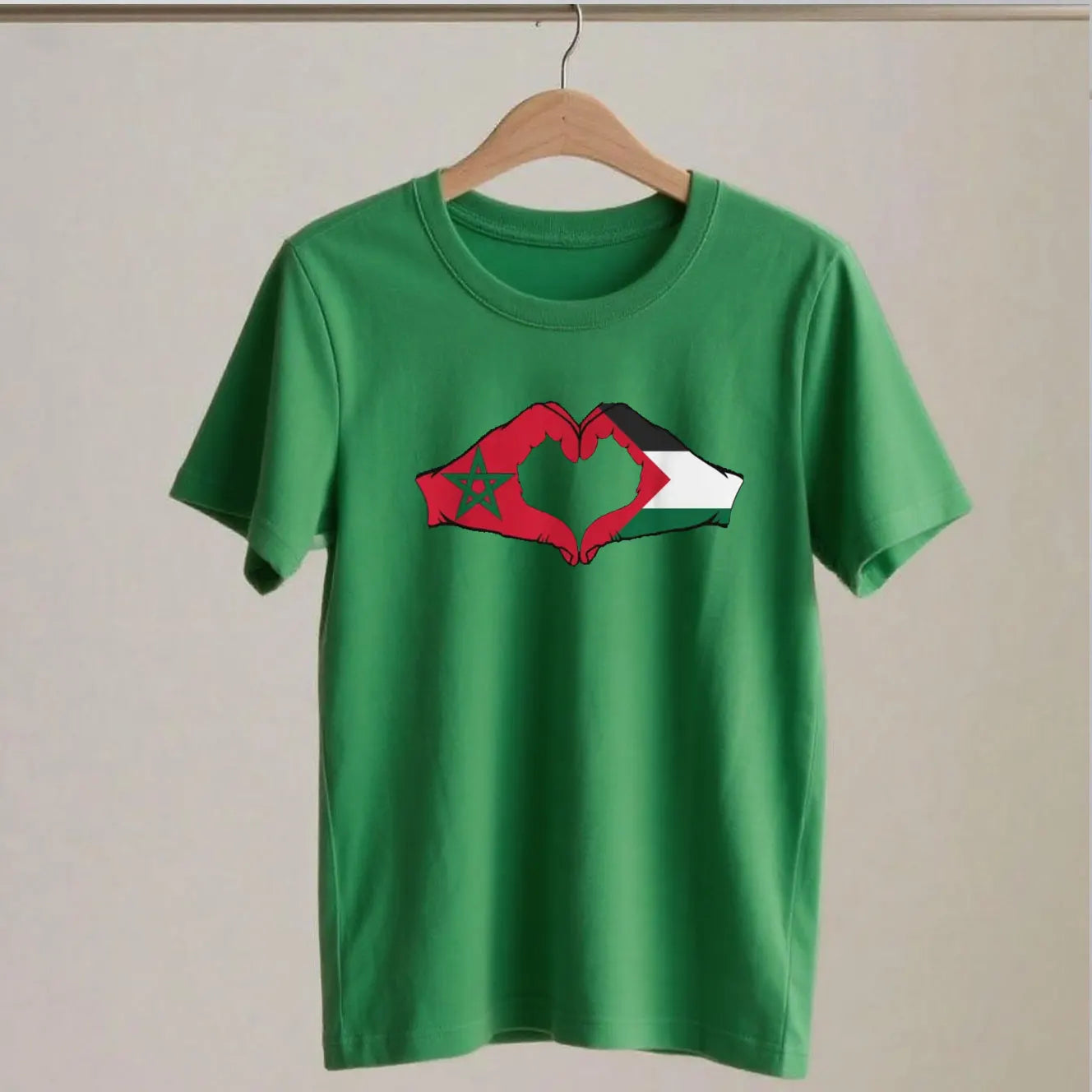 T Shirt Maroc Palestine
