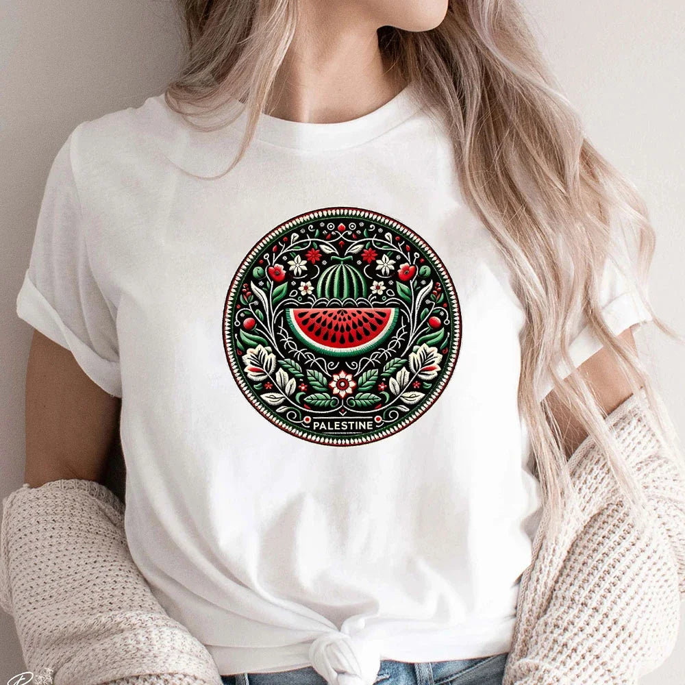 T Shirt Palestine Femme