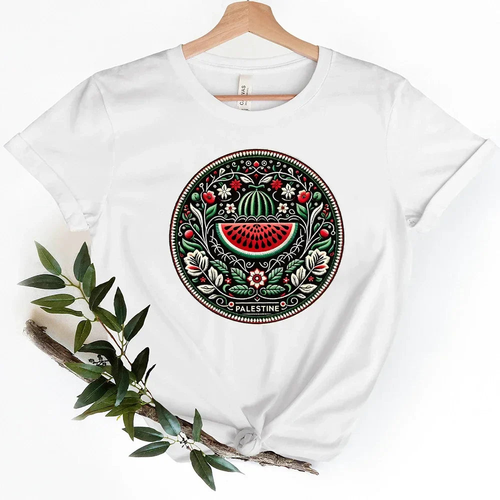 Tshirt Palestine Femme