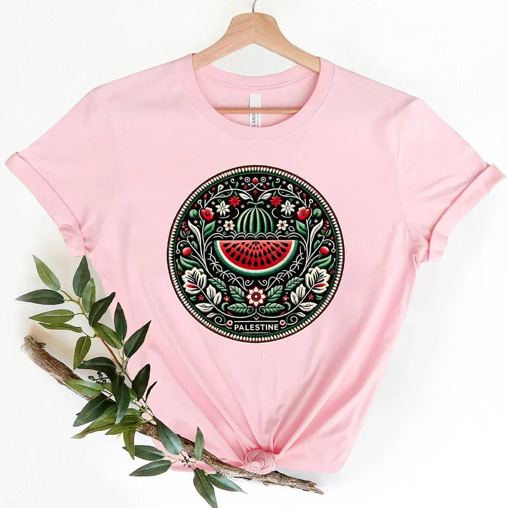 T Shirt Palestine Femme