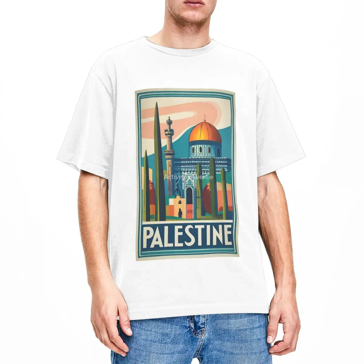 t shirt palestine homme