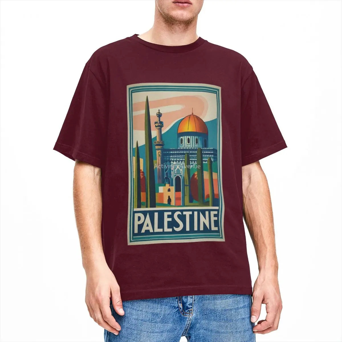 t shirt palestine homme