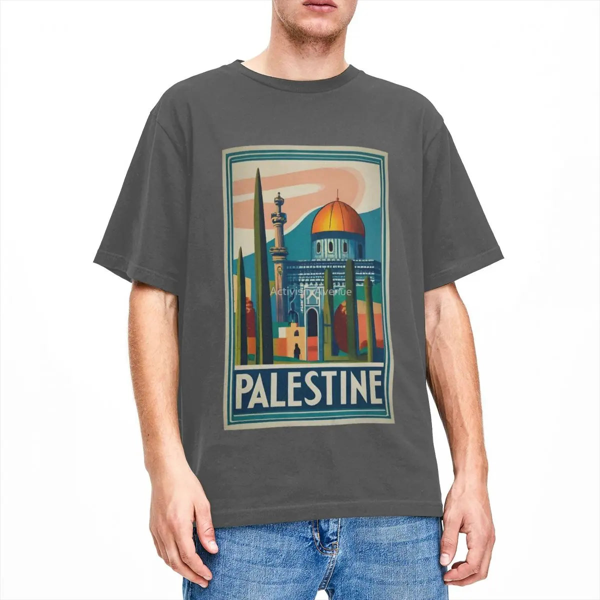 t shirt palestine homme