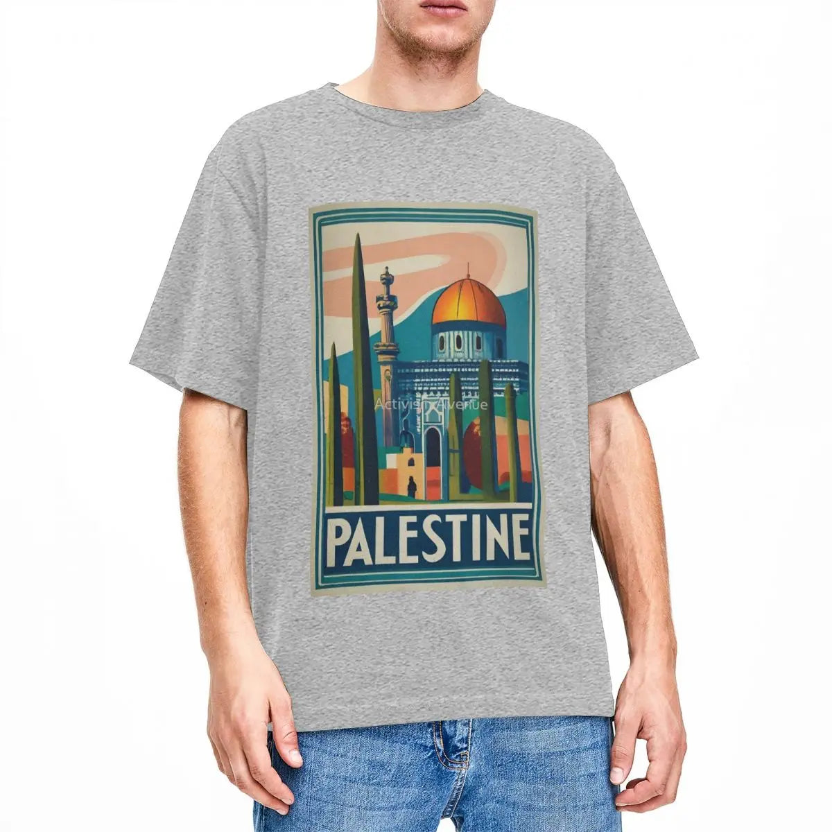 t shirt palestine homme
