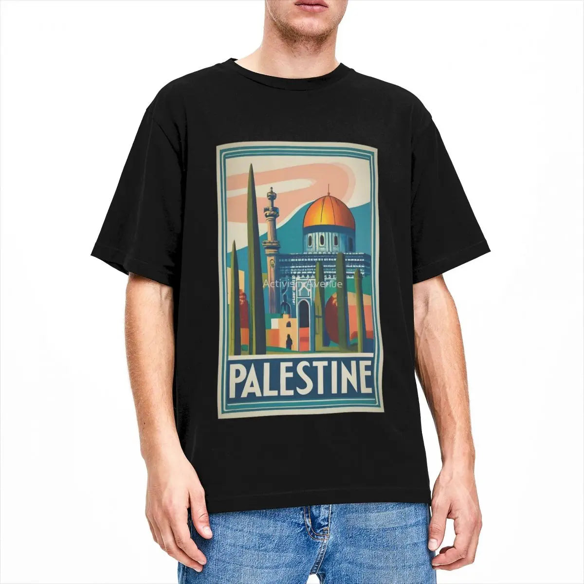 t shirt palestine homme