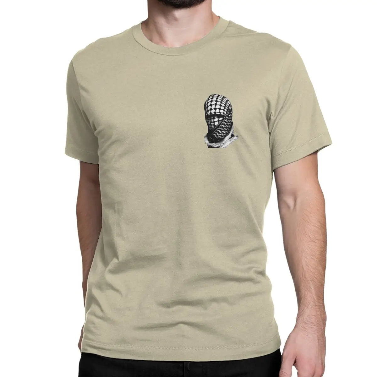 t shirt keffieh beige