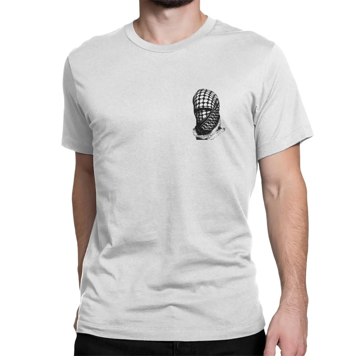 t shirt keffieh blanc