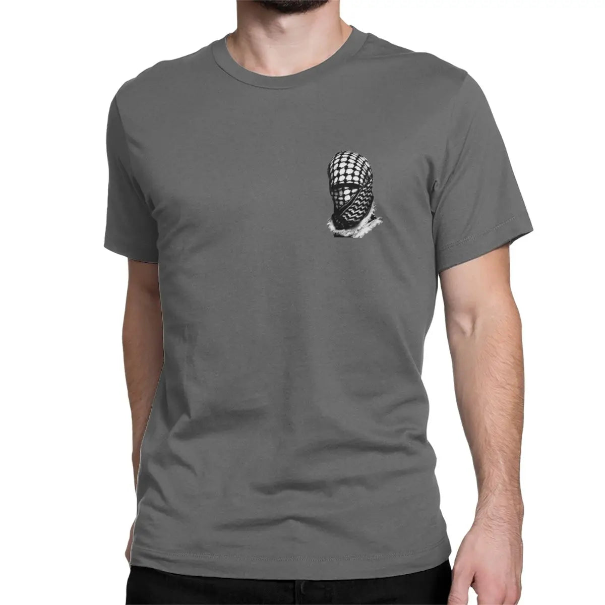 t shirt keffieh gris