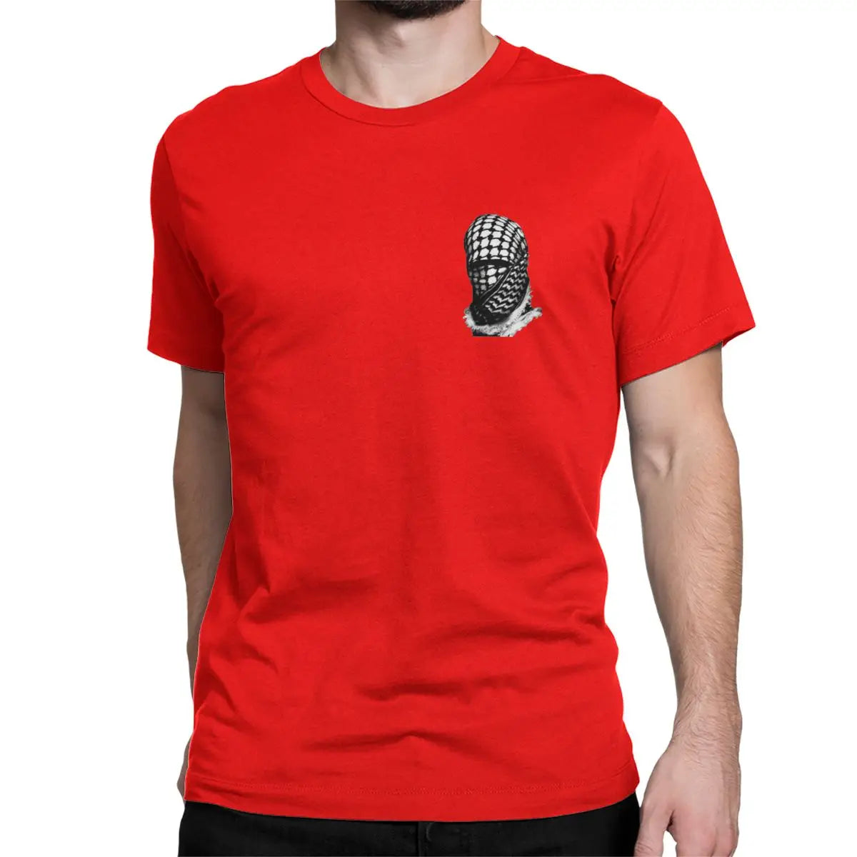 t shirt keffieh rouge