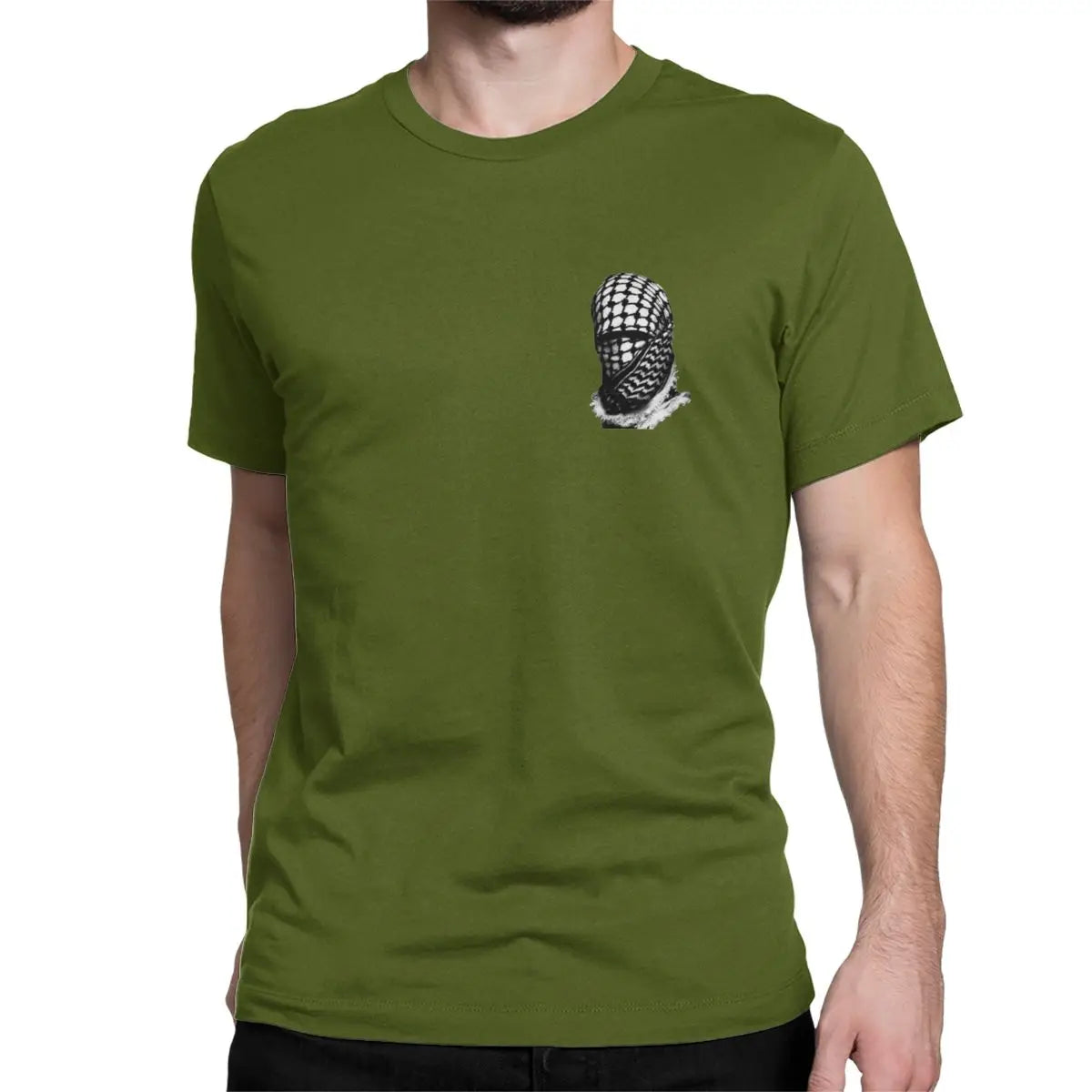 t shirt keffieh vert