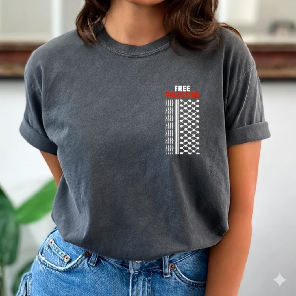 T Shirt Free Palestine Femme