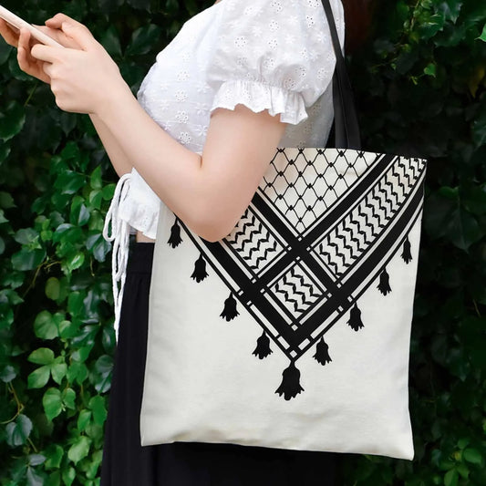 Tote Bag Palestine Keffieh